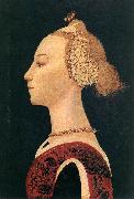 UCCELLO, Paolo Portrait of a Lady at USA oil painting artist